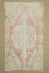 Oushak Rug 4x7 Old Vintage Oushak Rug. 122,210