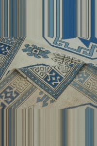 4x7 Vintage Wool Oushak Rug 120,195 - Oushak Rug  $i