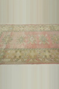 4x7 Wool Vintage Oushak Rug 122,200 - Oushak Rug  $i
