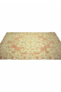 4x8 Light Color Oushak Rug 131,230 - Turkish Carpet Rug  $i