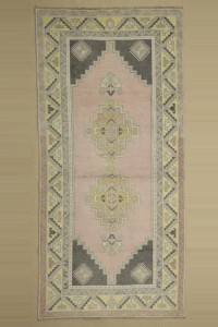 Oushak Rug 4x8 Salmon Pink Oushak Rug. 122,254