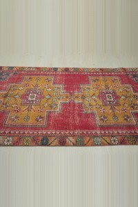 4x9 Vintage Turkish Carpet Rug 116,263 - Turkish Carpet Rug  $i