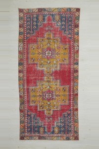 Turkish Carpet Rug 4x9 Vintage Turkish Carpet Rug 116,263