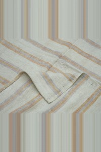 55x11 Stripe Turkish Vintage Hemp Kilim Rug 166,323 - Turkish Hemp Rug  $i
