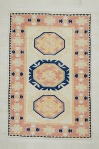 Oushak Rug 5x7 Wool Vintage Oushak Rug 152,226