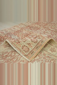 5x8.5 Seven Hill Flower Pattern Rug. 162,260 - Oushak Rug  $i