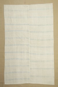 Turkish Hemp Rug 5x8 Grey Stripe Hemp Kilim Rug. 154,248