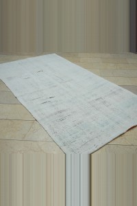 5x8 Light Blue Stripe Off White Hemp Rug 137,254 - Turkish Hemp Rug  $i