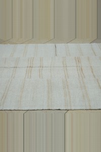 5x8 Minimalist Decor Stripe Hemp Kilim Rug 157,260 - Turkish Hemp Rug  $i