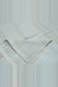 5x8 Modern Stripe Hemp Kilim Rug 160,255 - Turkish Hemp Rug  $i