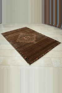 5x8 Old Antique Kars Carpet Rug 162,244 - Turkish Carpet Rug  $i