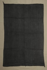 Turkish Hemp Rug 5x8 Overdye Black Hemp Rug 152,237