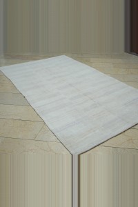 5x8 Striped Hemp Kilim Rug 152,268 - Turkish Hemp Rug  $i