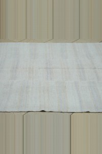 5x8 Striped Hemp Kilim Rug 152,268 - Turkish Hemp Rug  $i