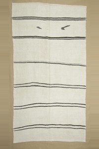 Turkish Hemp Rug 5x9 Black And White Hemp Rug 156,290