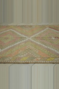 6,4x10 Brown Goat Hair Embroidered Kilim Rug. 195,298 - Turkish Kilim Rug  $i
