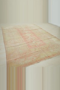 6.4x9 Wool Oushak Rug 195,278 - Oushak Rug  $i