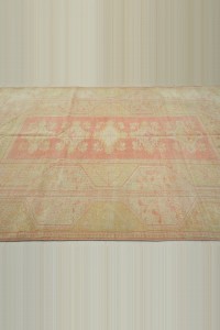 6.4x9 Wool Oushak Rug 195,278 - Oushak Rug  $i