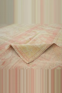 6.4x9 Wool Oushak Rug 195,278 - Oushak Rug  $i