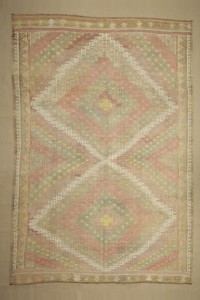 6,5x10 Oushak Cicim Kilim Rug. 206,303 - Turkish Kilim Rug  $i