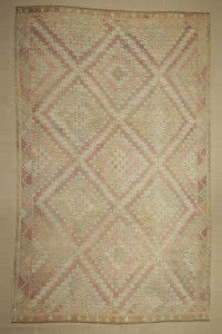 Turkish Kilim Rug 6.5x11 Oushak Cicim Kilim Rug. 203,327