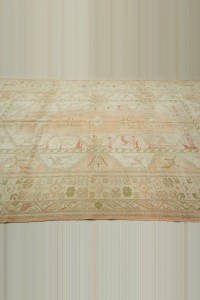 6.7x1.7 Wool Vintage Oushak Rug. 204,325 - Oushak Rug  $i