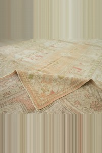 6.7x1.7 Wool Vintage Oushak Rug. 204,325 - Oushak Rug  $i