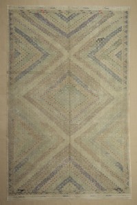 Turkish Kilim Rug 6x10 Cotton Denizli Cicim Kilim Rug. 193,300