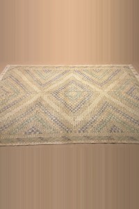 6x10 Denizli Cotton Cicim Kilim Rug.  182,307 - Turkish Kilim Rug  $i