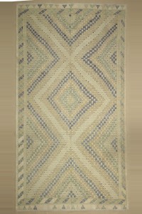 Turkish Kilim Rug 6x11 Cotton Denizli Kilim Rug 184,344