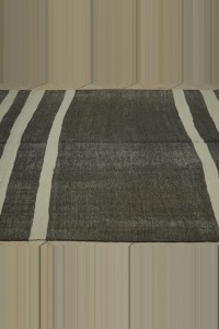 6x11 Flat Weave Gray Goat Hair Kilim Rug  188,334 - Goat Hair Rug  $i