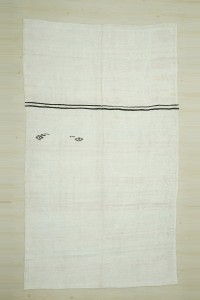 Turkish Hemp Rug 6x11 Minimalist Decor Hemp Kilim Rug  187,327