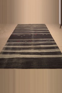 6x11 Stripe Goat Hair Kilim Rug. 187,330 - Goat Hair Rug  $i