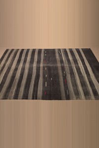 6x11 Stripe Goat Hair Kilim Rug. 187,330 - Goat Hair Rug  $i