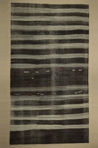6x11 Stripe Goat Hair Kilim Rug. 187,330