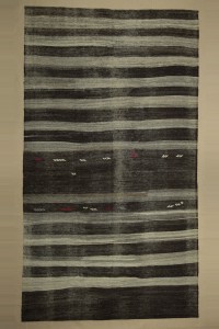 6x11 Stripe Goat Hair Kilim Rug. 187,330