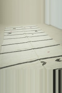 6x12 Brown And White Hemp Rug 190,358 - Turkish Hemp Rug  $i