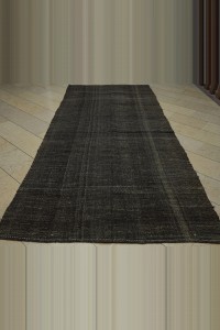 6x12 Brown Goat Hait Turkish Kilim Rug. 167,360 - Goat Hair Rug  $i