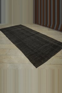 6x12 Brown Goat Hait Turkish Kilim Rug. 167,360 - Goat Hair Rug  $i