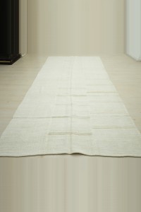 6x12 Minimalist Decor Hemp Kilim Rug 170,358 - Turkish Hemp Rug  $i