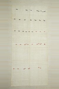 Turkish Hemp Rug 6x13 Organic Turkish Hemp Kilim Rug 180,394