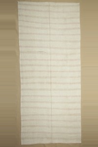 Turkish Hemp Rug 6x13 Striped Hemp Kilim Rug 173,390