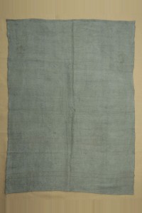 Turkish Hemp Rug 6x8 Overdye Grey Hemp Rug. 168,229