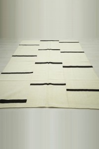 6x8 Scandinavian Style Turkish Modern Kilim Rug 182,254 - Turkish Natural Rug  $i