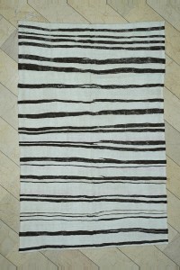 Turkish Hemp Rug 6x9 flat weave turkish hemp kilim rug 175,265