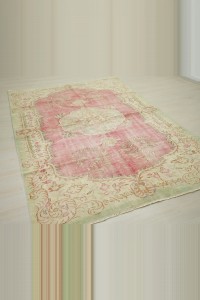 6x9 Modern Vintage Oushak Rug. 176,266 - Oushak Rug  $i