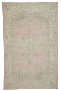 Oushak Rug 6x9 Pink Oushak Rug 174,282