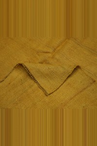 6x9 Saffron Color Hemp Kilim Rug 167,271 - Turkish Hemp Rug  $i