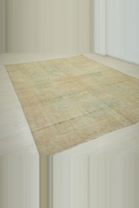 7.5x10 Vintage Oushak Carpet Rug. 230,310 - Oushak Rug  $i