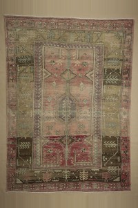Turkish Carpet Rug 7x10 Anatolian Dazkırı Carpet Rug. 220,302